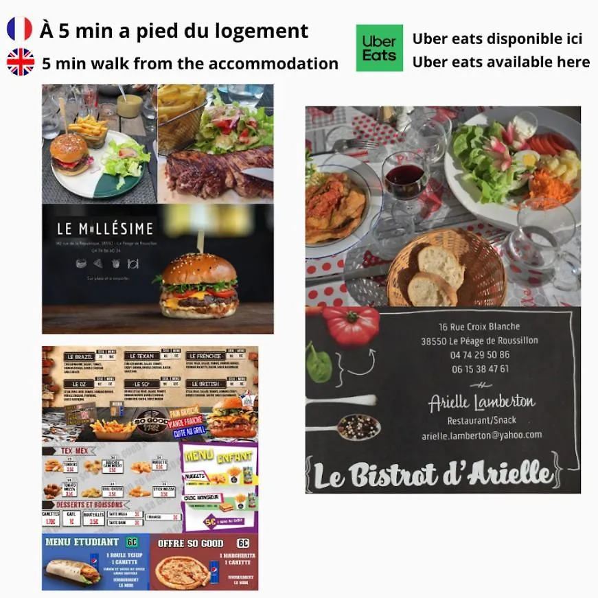 Le Grand Republicaint2 Apartment Le Peage-de-Roussillon